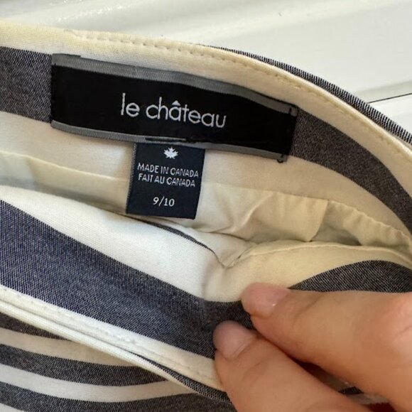 Le Château Striped Skirt - Size 9/10 - Picture 4 of 5